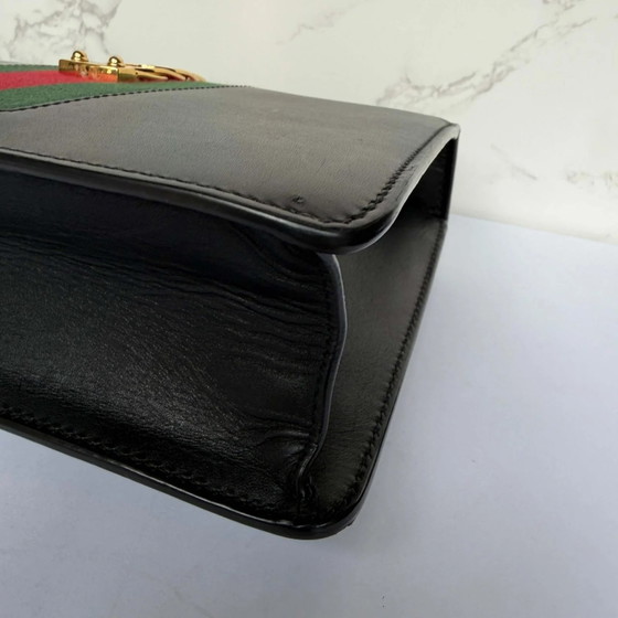 Gucci Small Sylvie cuir noir – Autres sacs (photo 10 of 13)