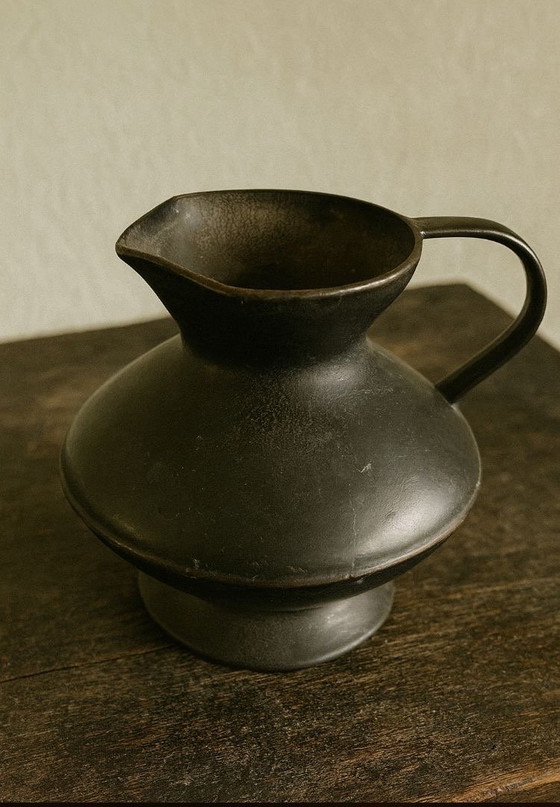 Image 1 of Antieke Turan Krug - Etruskische bronzen kruik