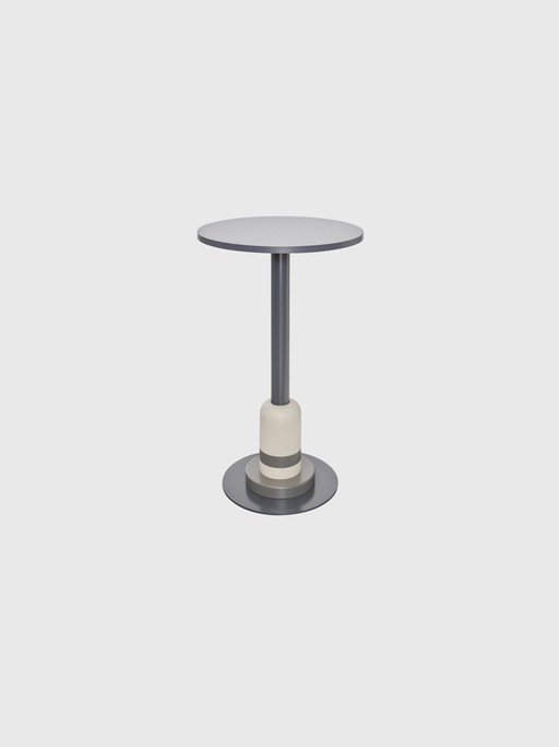 Tables debout design - style bistro Memphis par Bobsin pour Puik