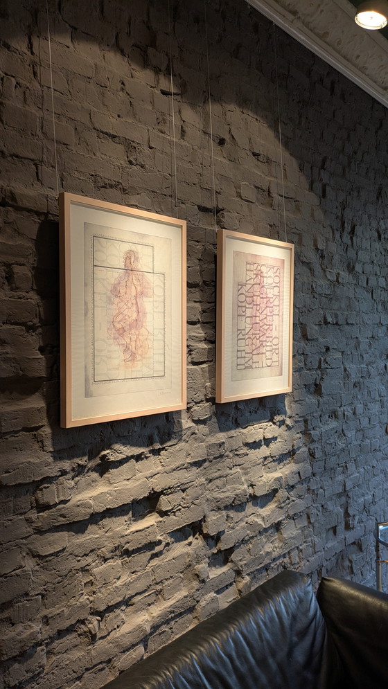 Image 1 of Franz Erhard Walther - 2 framed editions