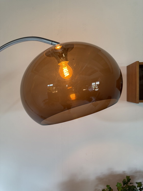 Image 1 of Lampada ad arco vintage XXL regolabile, Italia anni '70