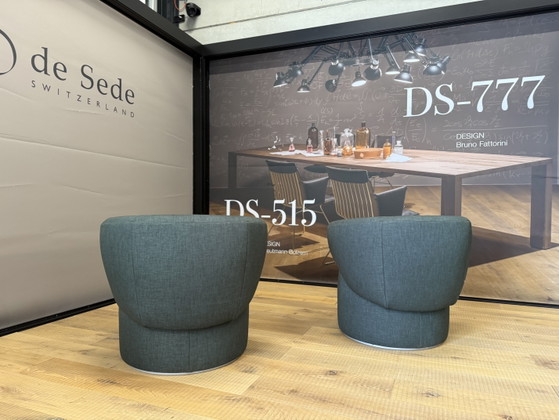 2 Sillones giratorios Rolf Benz 684 de tela verde – Other (photo 6 of 9)