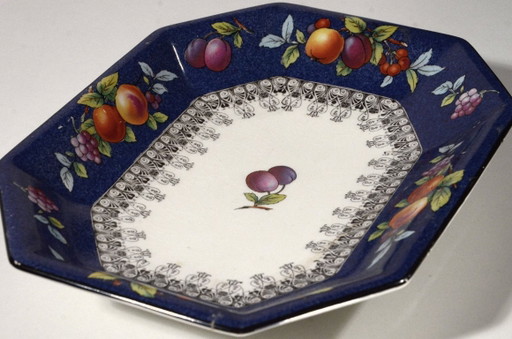 Plat Décoratif en Porcelaine Fine Wegdwood & Co, 26x19cm, Rare, État Moyen, 26cm – Wedgwood, tafelwaar