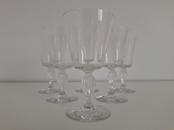 Image 1 of Verres Apéritif En Cristal Vintage