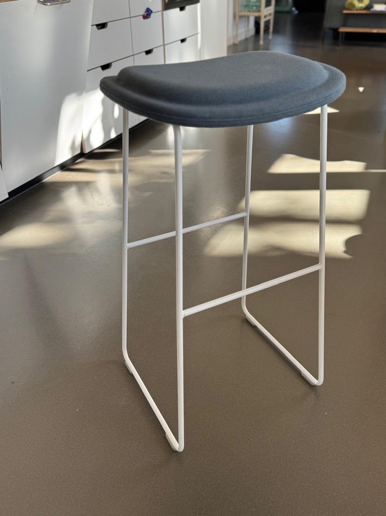 Image 1 of Set of 4 Cappellini High Pad stools (by Jasper Morrison)