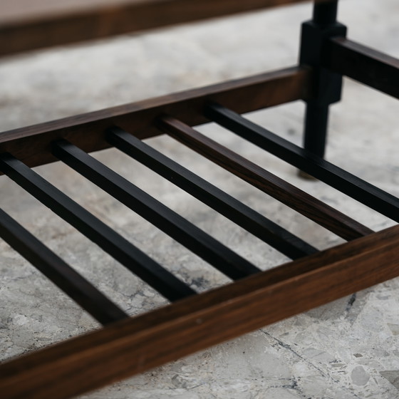 Image 1 of 1960s wooden coffee table, modern design