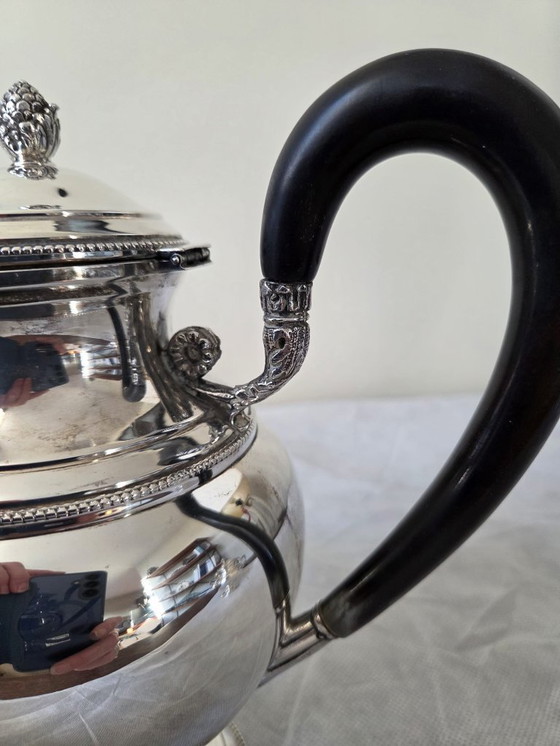 Image 1 of Juego de té de plata de ley