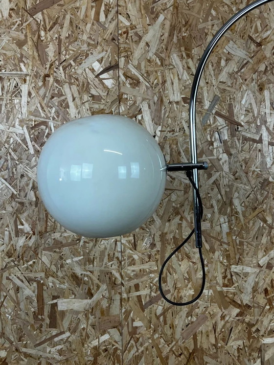 Image 1 of 60s 70s lamp vloerlamp booglamp Wila lampen space age 60s