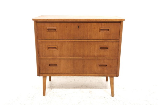 Scandinavische teakhouten ladekast, Zweden, 1950
