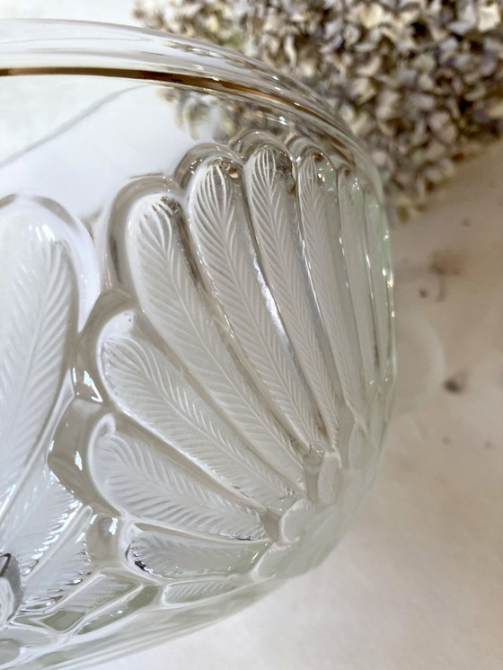 Image 1 of Sopera de cristal Walther Glas Germany, forma de cisne