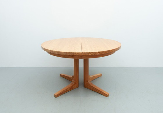 Image 1 of Extendable pine dining table by Silkeborg Møbelfabrik (1970s)