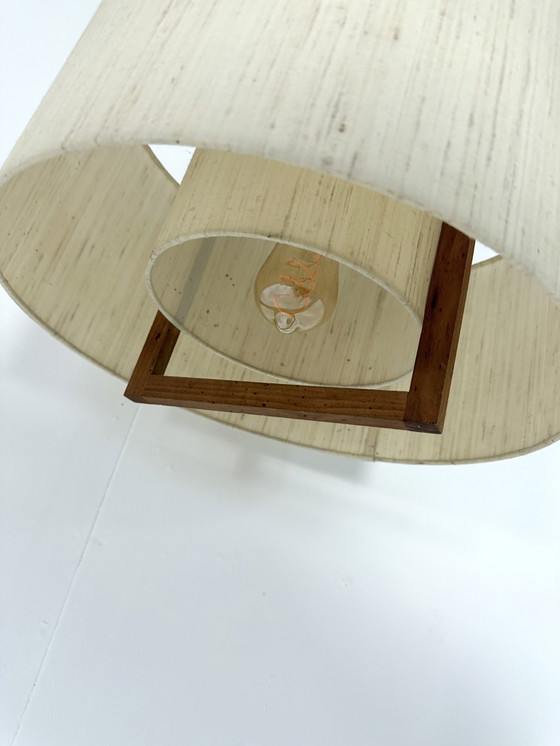 Image 1 of Lampada a sospensione vintage in teak anni '60