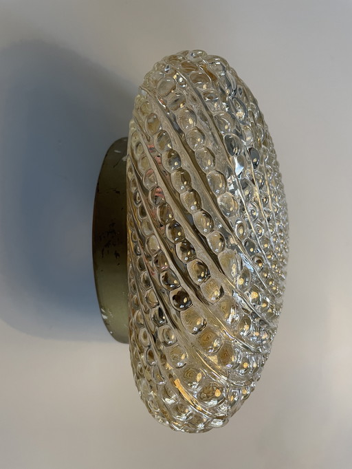 Vintage Glashütte Limburg Deckenleuchte