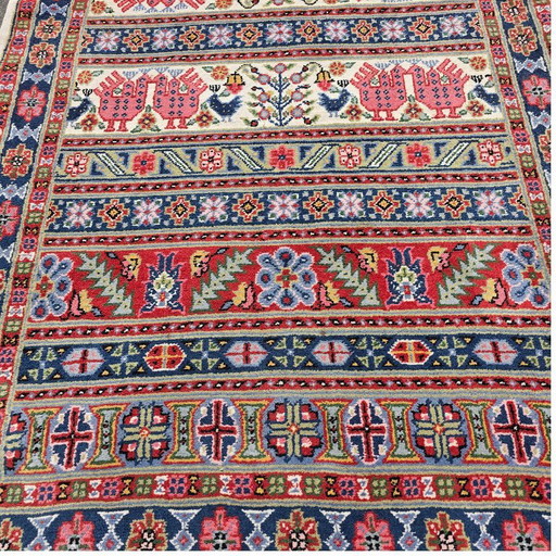 Tapis tunisien en laine noué à la main – vloerkleden en tapijten, Wool (photo 2 of 7)