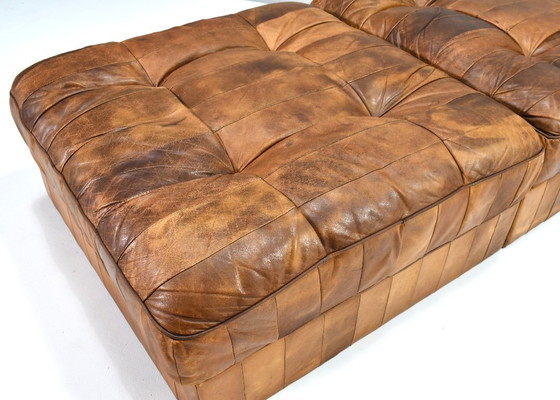 Image 1 of De Sede DS-88 Sectional Daybed / Sofa in Cognac Tan leather – Switzerland, circa 1970