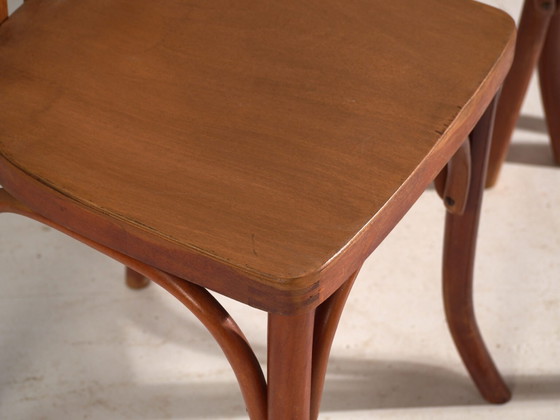 Sedie antiche in legno curvato stile Thonet – Europa Centrale, c. 1930 - Set di 4 pezzi #7 – Sedie da pranzo (photo 24 of 40)