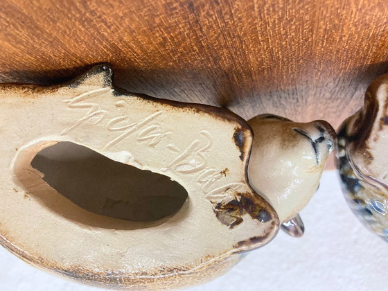 Image 1 of 2 figuras de cerámica ovejas por Klothilde Giefer ferrocarril 60s 70s