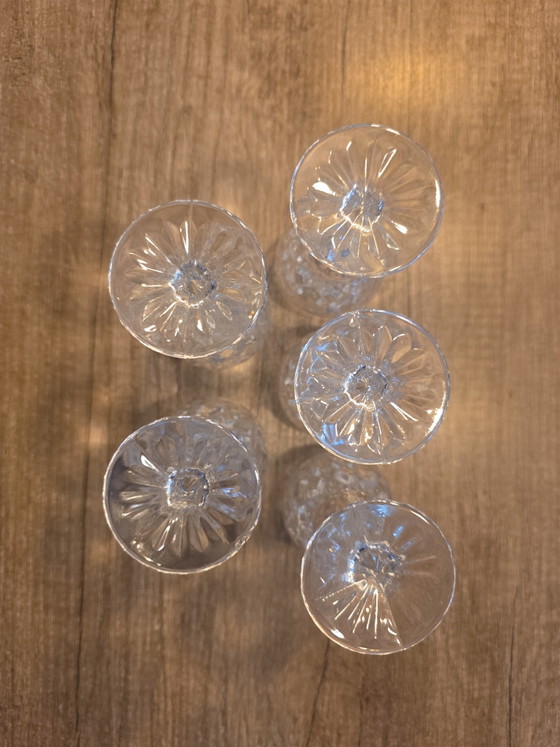 5x Vintage Christopher Stuart Regency Kristallen Glazen – Glazen & Karaffen, Crystal, Glass (photo 5 of 5)