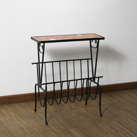 Image 1 of Tavolino/portariviste vintage Belarti - anni '60