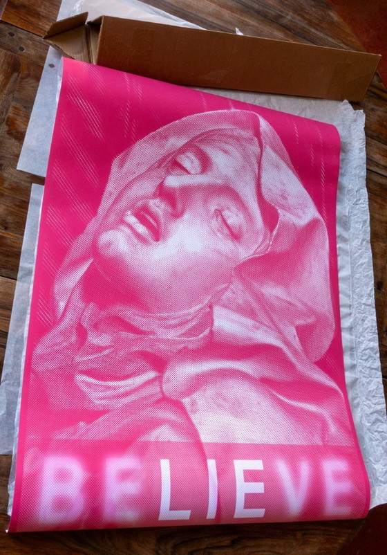 Image 1 of Creer - El éxtasis de Santa Teresa. Creencia y mentira - Póster 70 x 100 cm