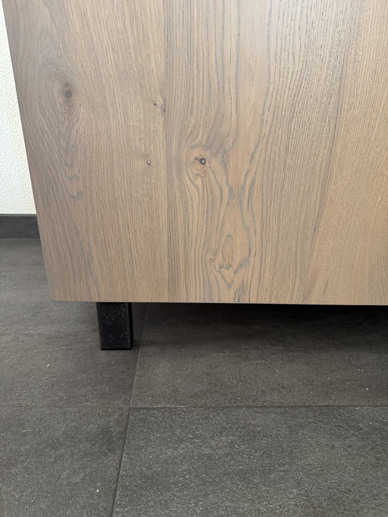 Mobile in legno di noce con anta scorrevole e cassetti – Armadi a muro, Wood (photo 5 of 6)