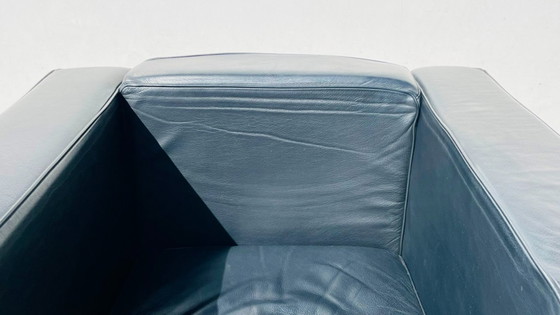 Image 1 of Paar Le Corbusier LC2-stijl fauteuils. Vintage