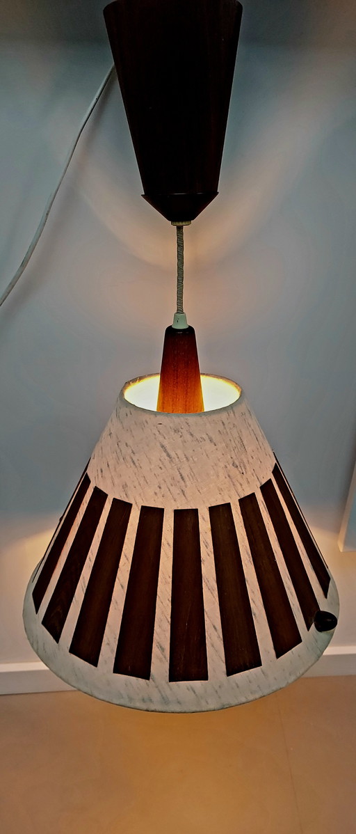 Vintage Pendant Hanglamp Temde Leuchten