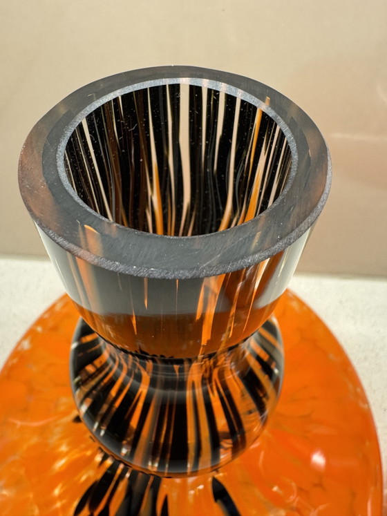 Image 1 of Designer bottle vases (2x) space age