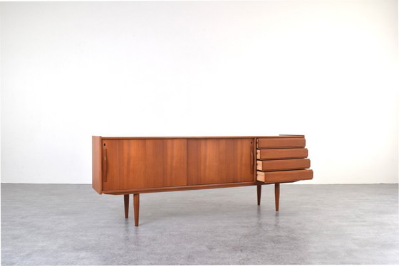 Image 1 of Mid-Century Danish Teak Sideboard, 1960s.