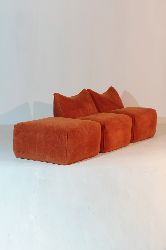 Image 1 of B&B Italia Sofa Le Bambole Mario Bellini In Pierre Frey
