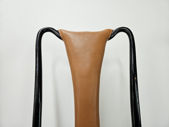 Set van 6 eetkamerstoelen van Vittorio Dassi uit de jaren 1950. – Wood (photo 6 of 17)