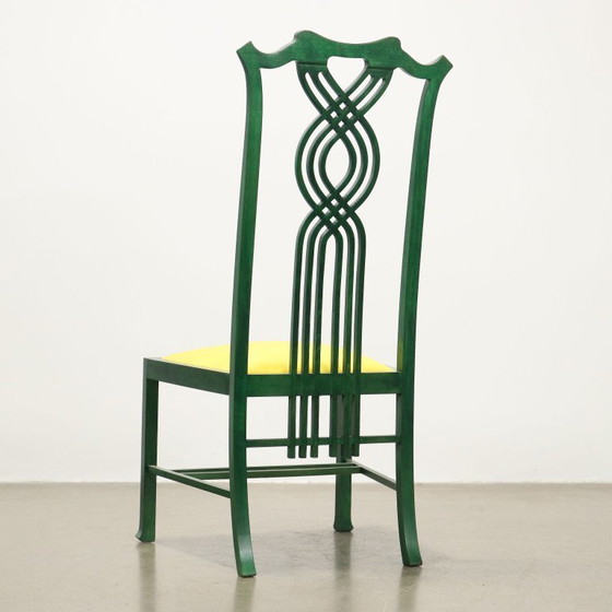 Image 1 of Giorgetti Chair from the 1980s