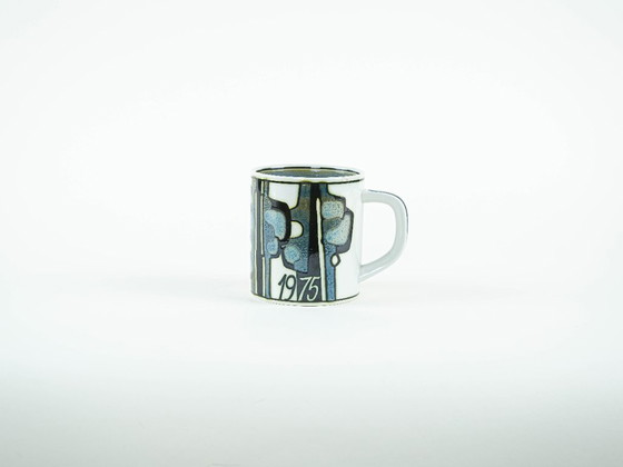 Image 1 of Tazza in ceramica, design danese, 1975, designer: Bodil Buch, produttore: Royal Copenhagen