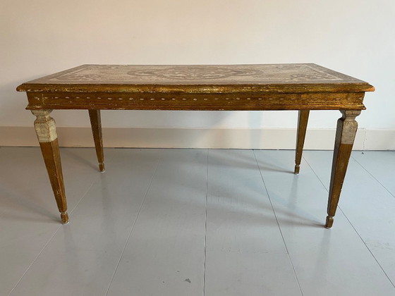 Image 1 of Tavolo in legno vintage - Inghilterra anni '70, stile shabby chic