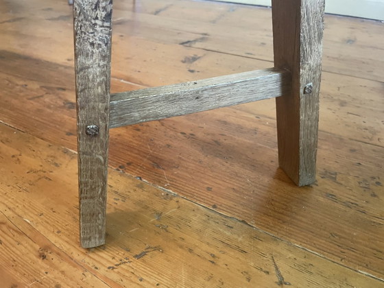 Image 1 of Long Bench Church Pew Oak FR 153 cm