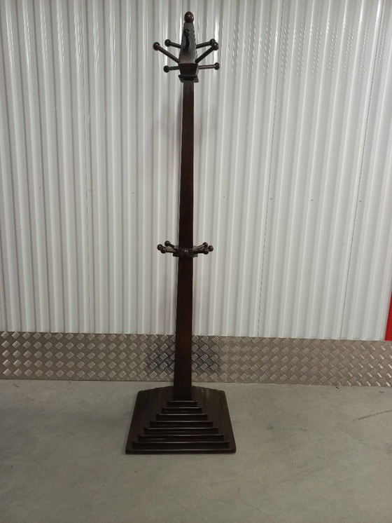 Image 1 of Wooden clothes hanger