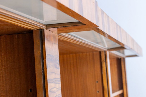 Image 1 of Grande libreria Art Déco, Cecoslovacchia, anni '30