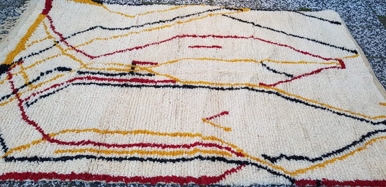 Image 1 of Handgeknoopt Berber kleed wol 255x162cm