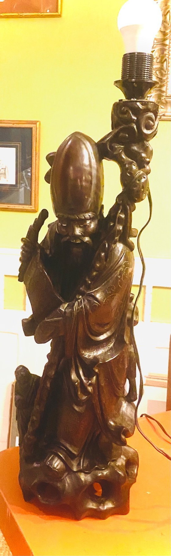 Image 1 of Grote Chinese Tafellamp 