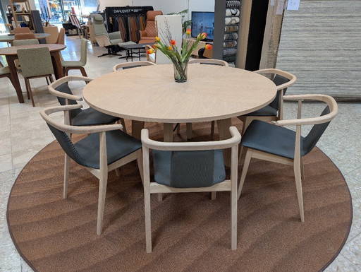 Skovby #128 dining room set