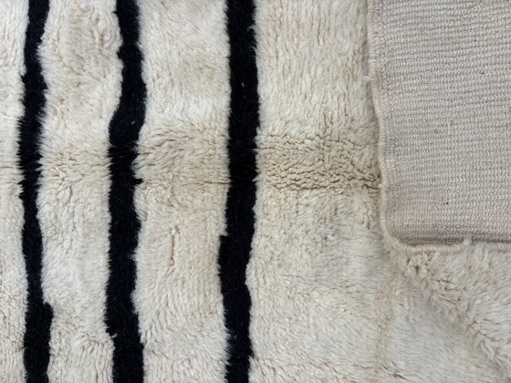 Image 1 of Farbenfroher marokkanischer Mrirt-Wollteppich 200x300 cm – Handgewebter Berberteppich
