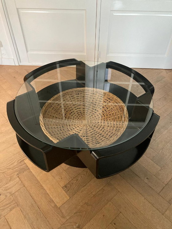 Image 1 of Table basse Curver, OVNI de l'ère spatiale, par Jean Maneval