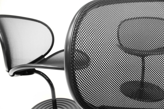 Image 1 of Come nuove! Set vintage di 4 sedie O-Line, disegnate dal Prof. Herbert Ohl per Wilkhahn nel 1982, in condizioni da museo!