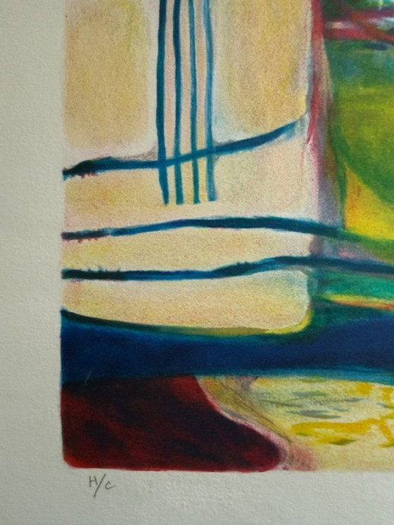 Image 1 of Litografia “Qualcuno lassù” di Teruyo Sato