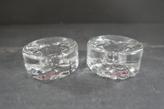 Image 1 of Candelabro de cristal Maastricht Holland 2x Auroras boreales