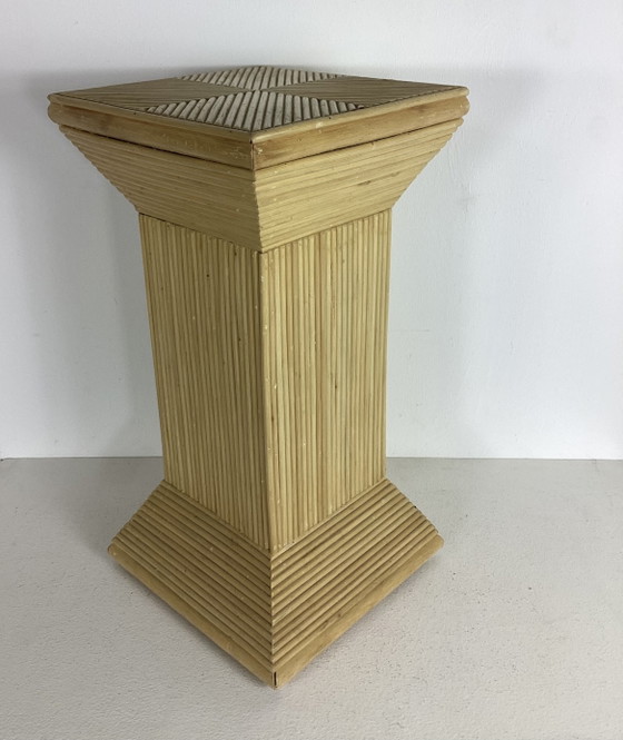 Supporto per piante in rattan, stile anni Ottanta – Colonne (photo 6 of 7)