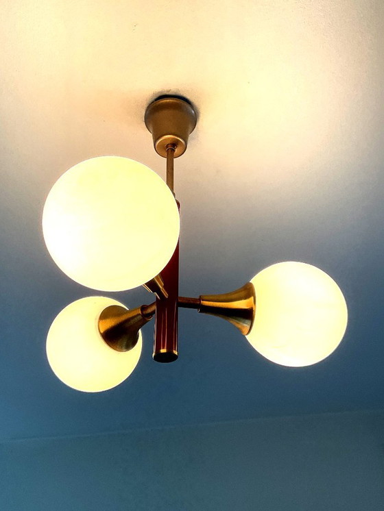 Image 1 of Kaiser Leuchten - ca. 1950/60 - Lampada a sospensione - Germania