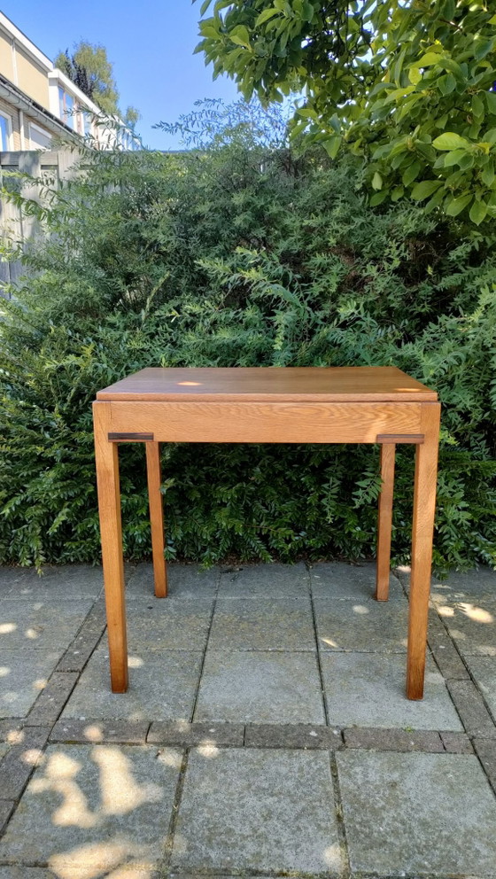 Amsterdam School table, Art Deco Dining tables, side table – Wood (photo 5 of 10)