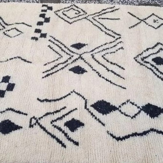 Image 1 of Handgeknoopt Berber tapijt wol 214x172cm