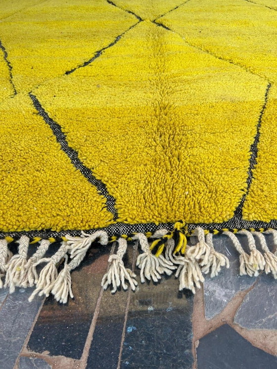 Traditioneel geel Berberkleed van natuurlijke wol, 150 cm x 250 cm – Accupunto, Vloerkleden en tapijten, Wool (photo 8 of 8)